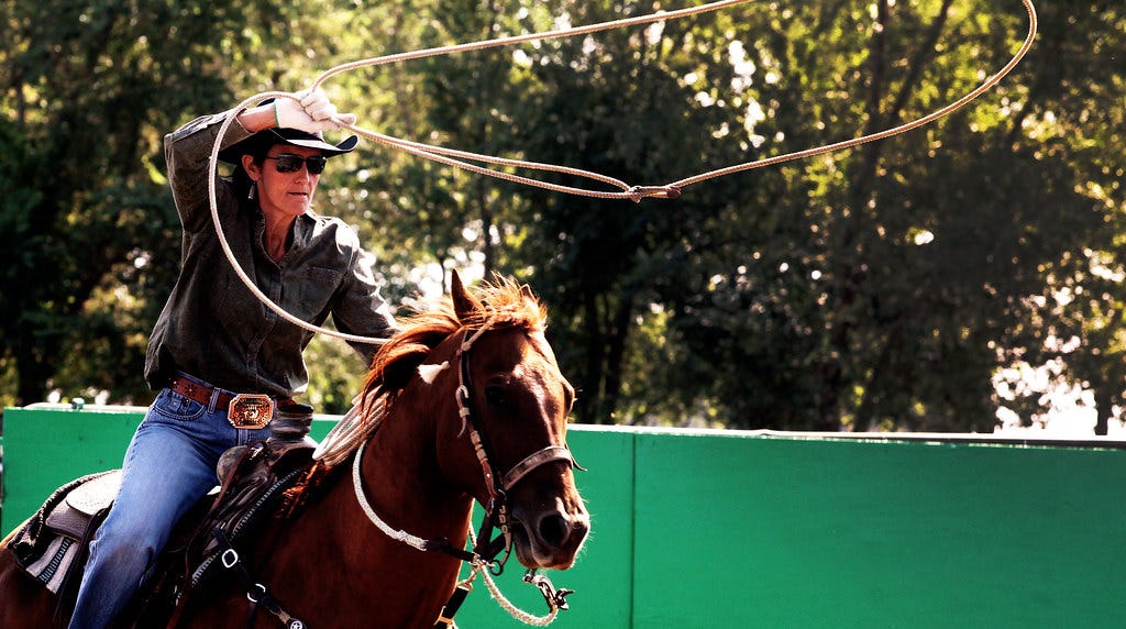 Harney County Fair Roping 2