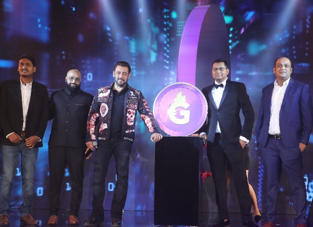 Salman Khan launches India's first social token Chingari's '$GARI' and its  NFT Marketplace : Bollywood News | Global Online Money