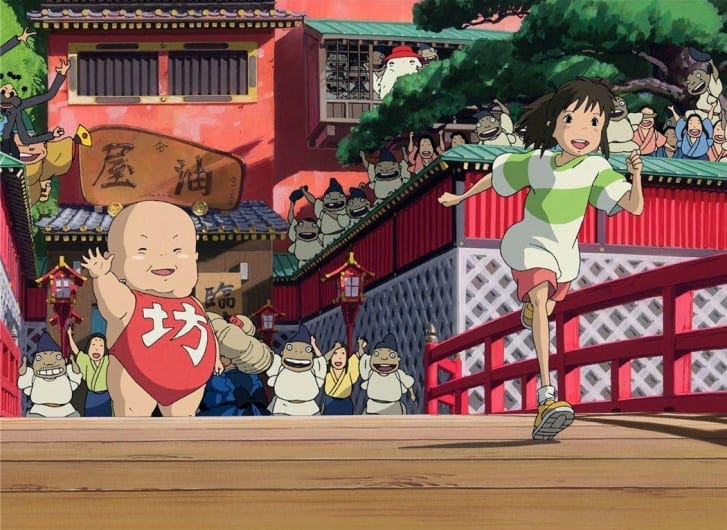 "Spirited Away" (2001)
