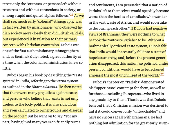 (Dirks, Nicholas B.. Castes of Mind Princeton University Press. Kindle Edition. ) (Dirks, Nicholas B.. Castes of Mind Princeton University Press. Kindle Edition. )