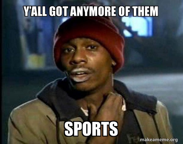 Y'all got anymore of them Sports - Dave Chappelle Junkie Y'all Got ... Y'all got anymore of them Sports - Dave Chappelle Junkie Y'all Got ...
