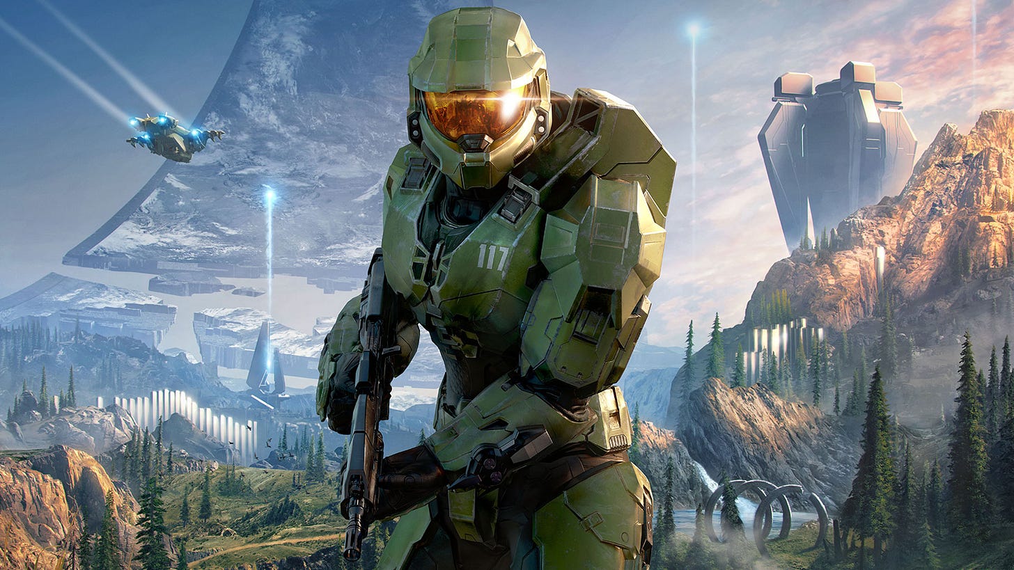 Halo TV show marks return to filming with first look at Master Chief helmet | GamesRadar+