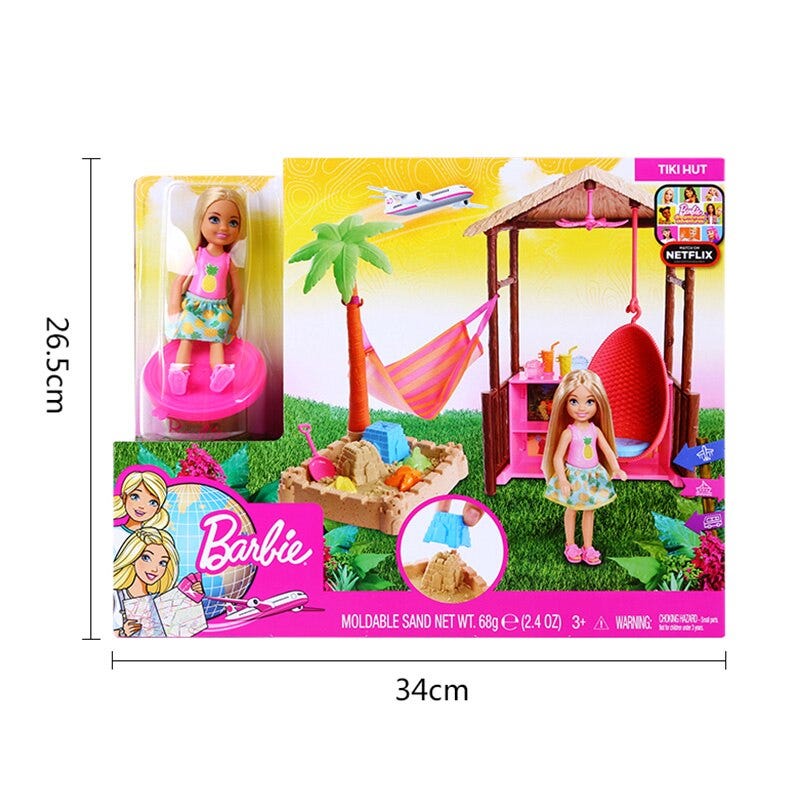 barbie chelsea tiki hut