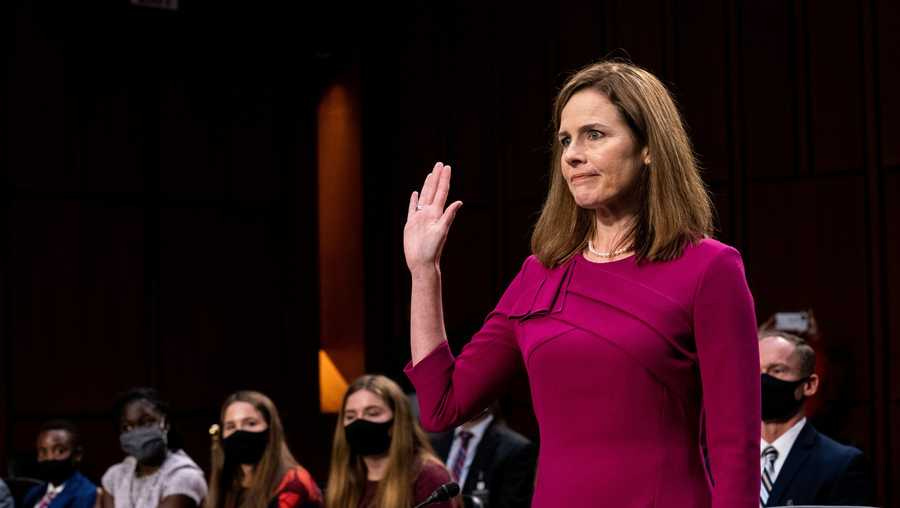 Barrett vows to interpret laws 'as they are written'