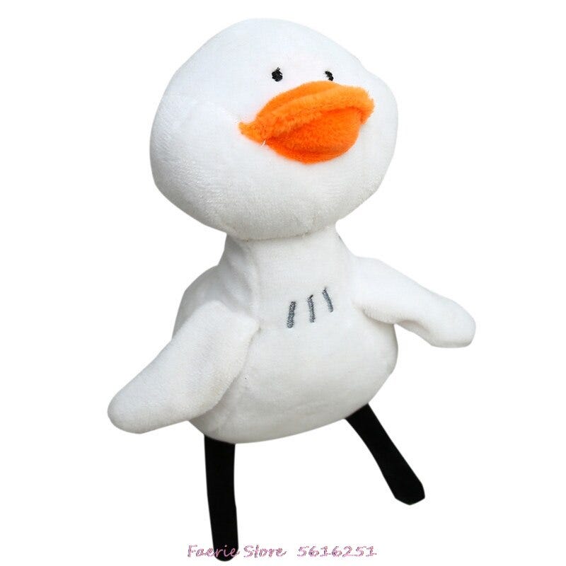 white duck plush