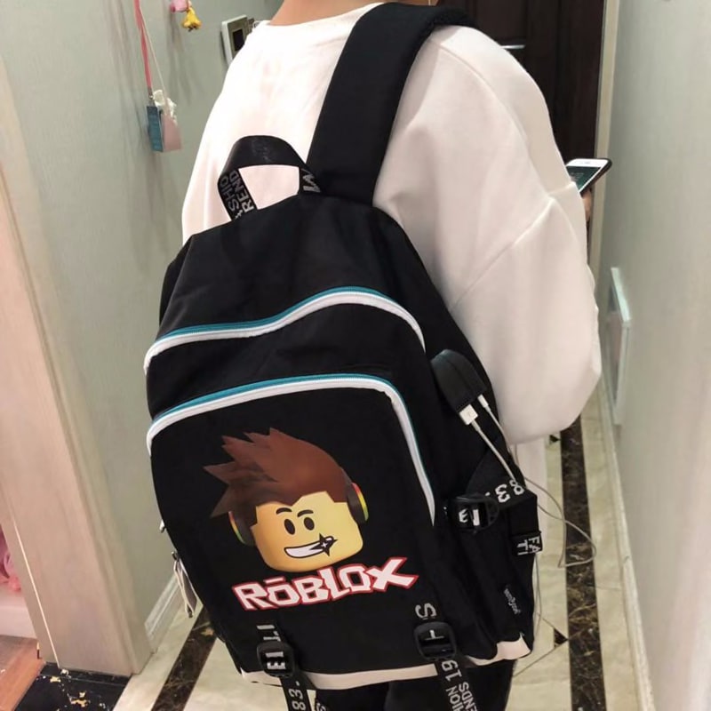 284453910 Roblox Backpacks For School Multifunction Usb Charging For Kids Boys Children Teenagers Men School Bags Travel Laptop Mochilas Luggage Bags Backpacks - roblox backpack amazon