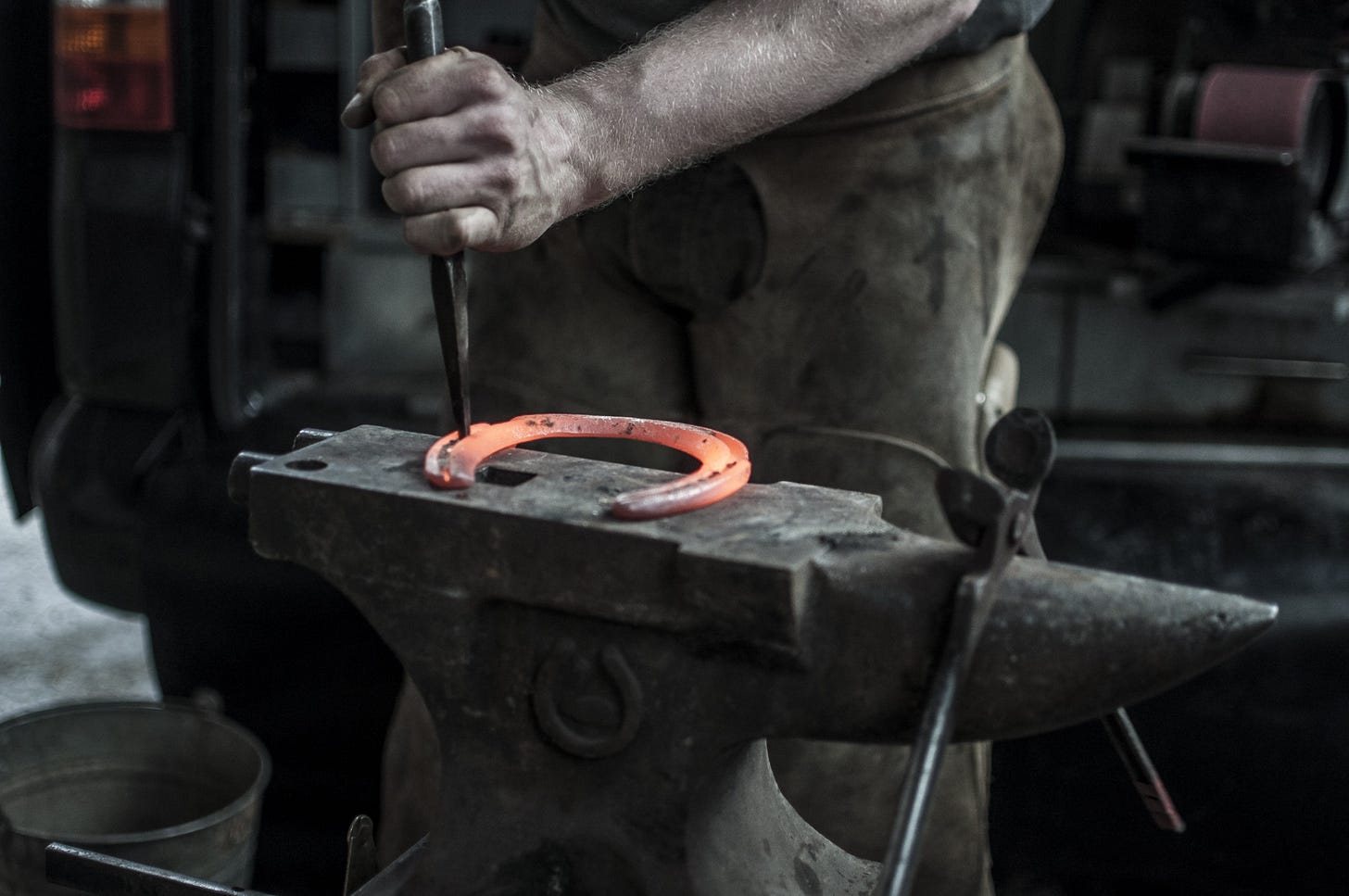 image of a blacksmith working for article titled “go where work is hard” image of a blacksmith working for article titled “go where work is hard”