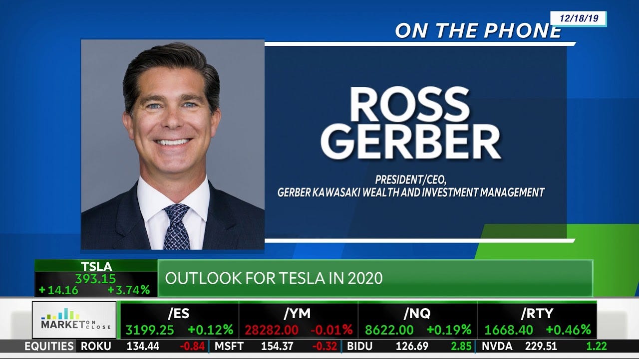 Ross Gerber Evaluates Tesla - YouTube