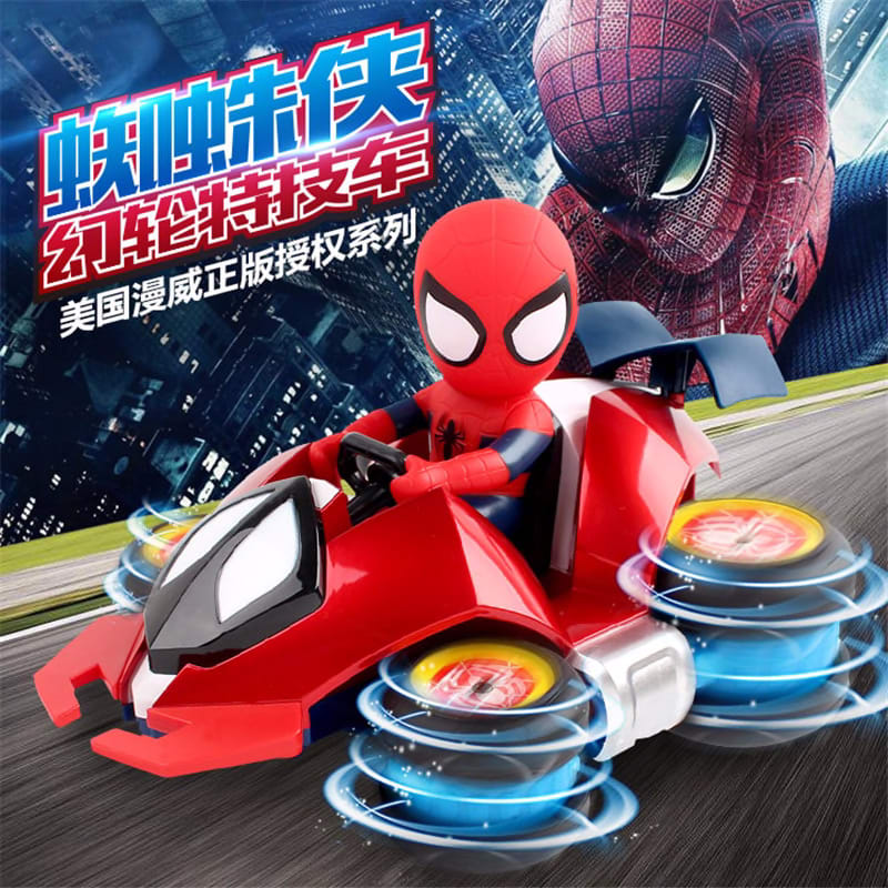 spider man stunt car