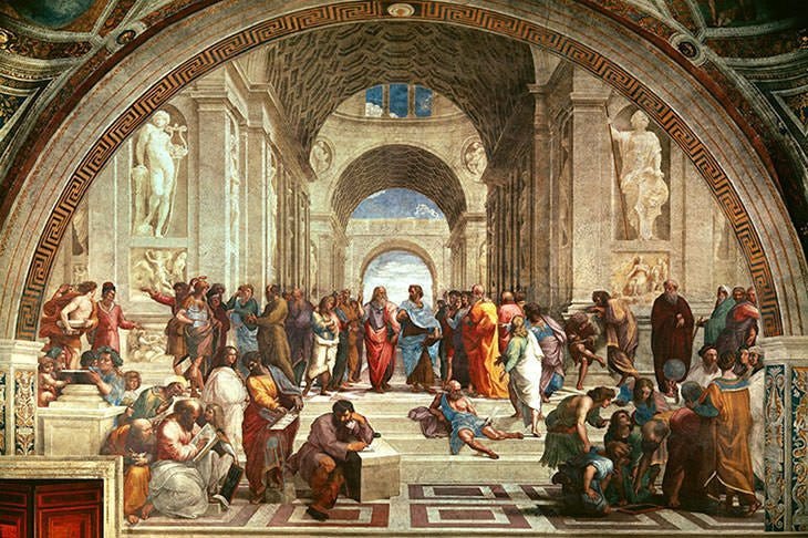The School of Athens — the intense humanity and emotion expressed in Renaissance art