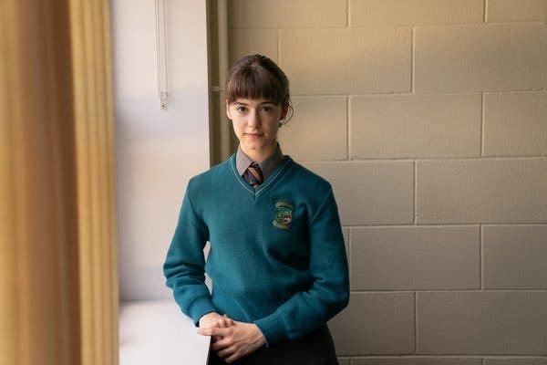 Daisy Edgar-Jones in “Normal People,” an adaptation of Sally Rooney’s best-selling novel, arriving Wednesday on Hulu.