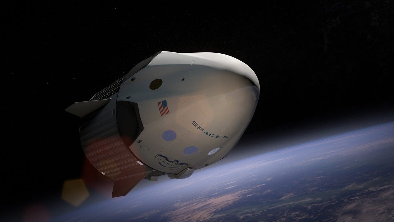 SpaceX 太空模擬照