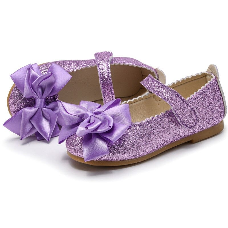 little girl purple dress shoes