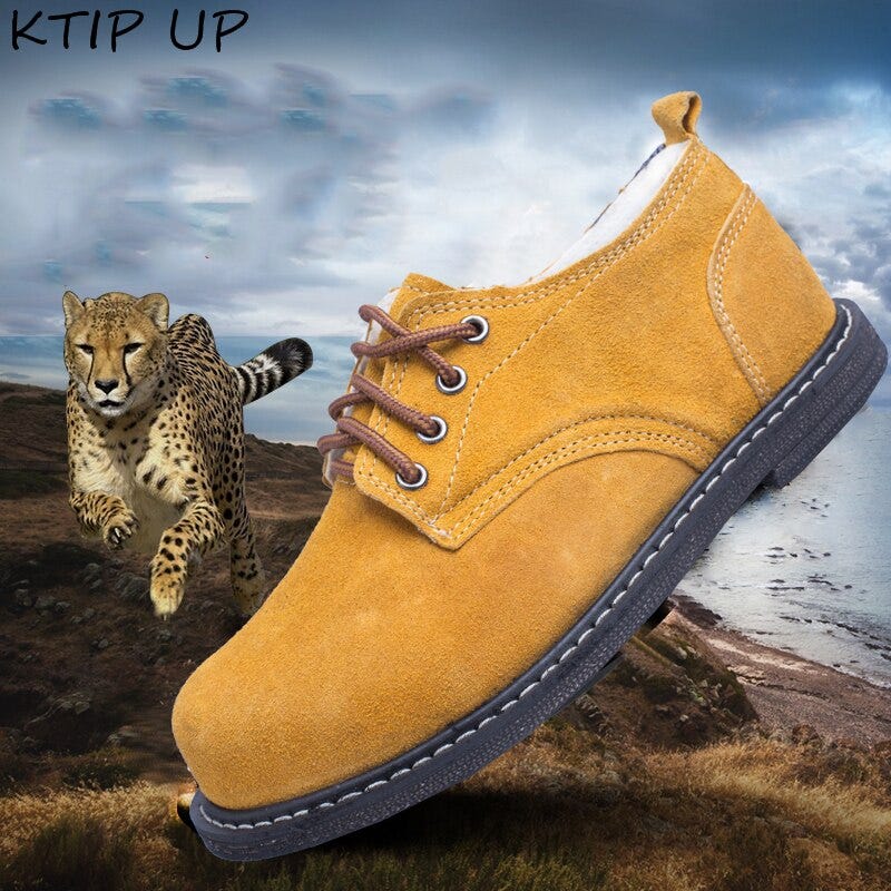 cheetah safety shoe