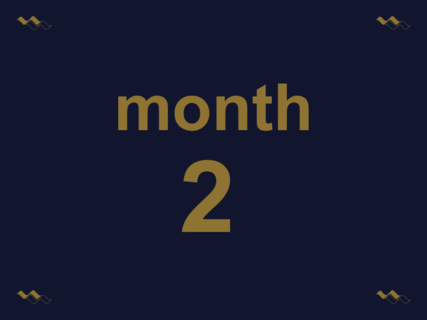 Playlist of the second month. Playlist of the second month.