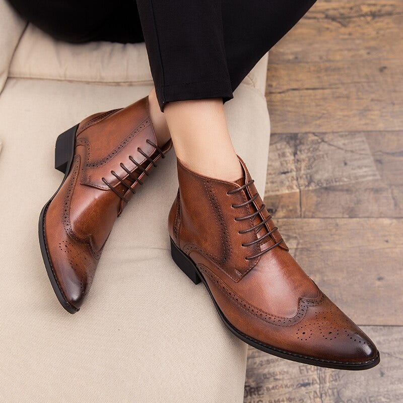 college brogue shoes