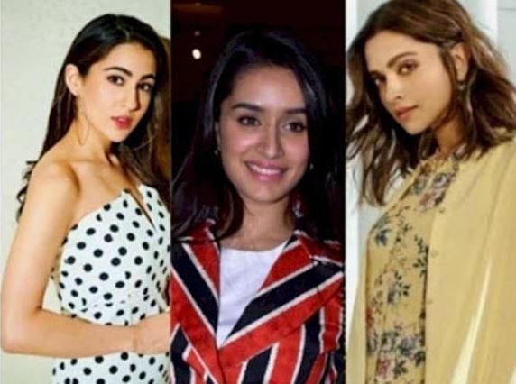 Deepika, Shraddha, Sara, drug