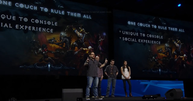 PlayStation Experience Diablo III transition from PC to PS4 PlayStation Experience Diablo III transition from PC to PS4