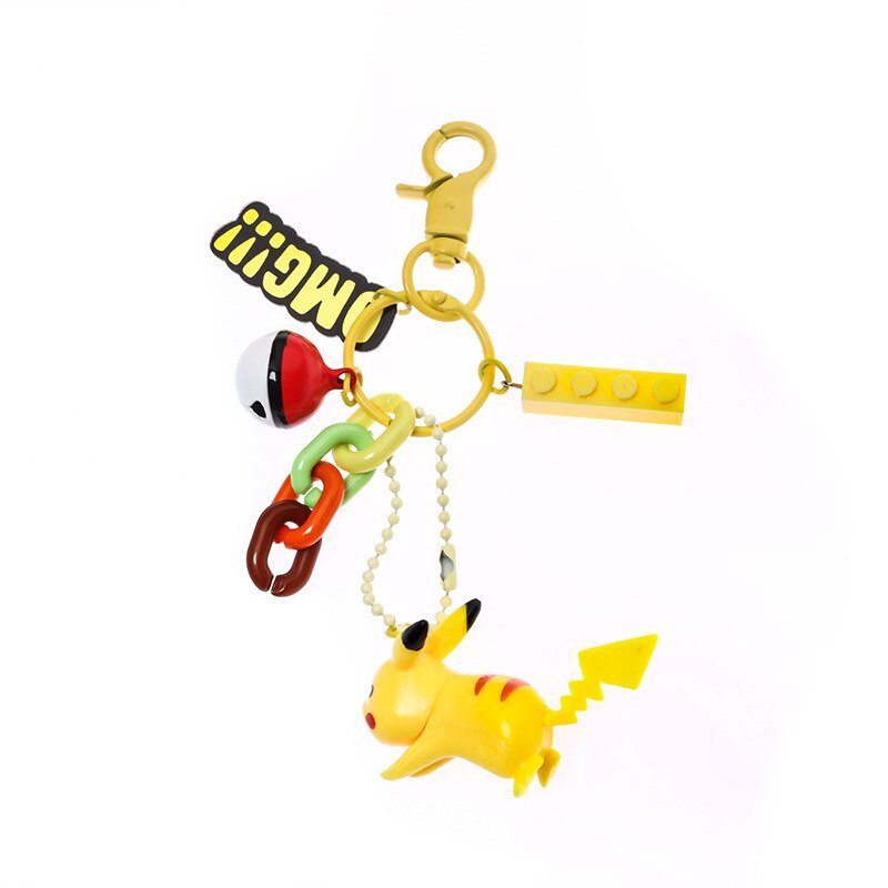 detective pikachu keyring