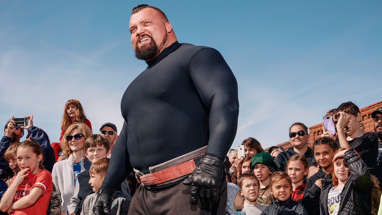 Eddie Hall - The Strongest Man in History Cast | HISTORY