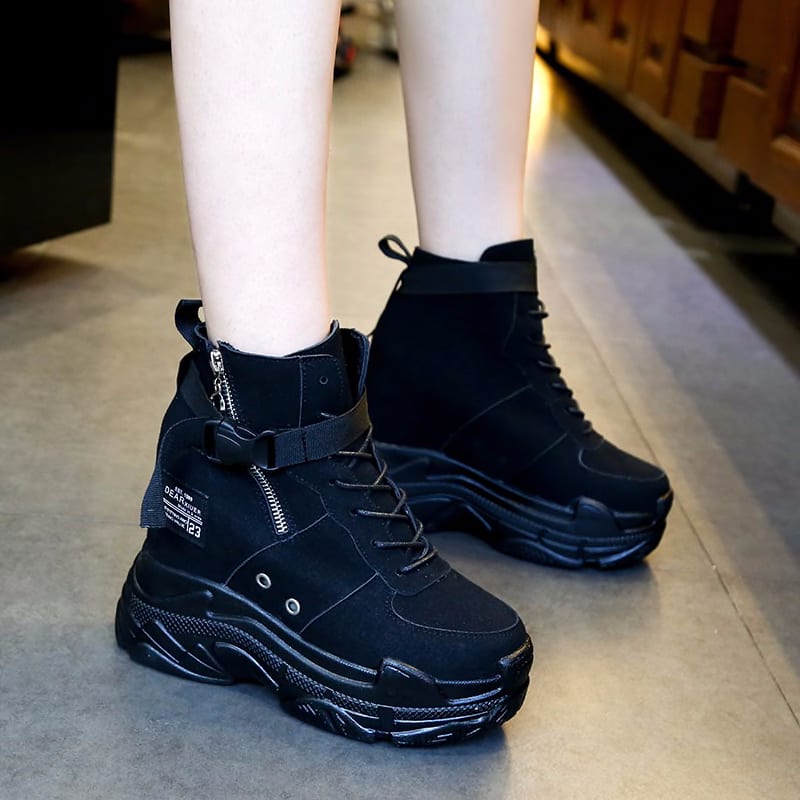 sneakers with heels inside