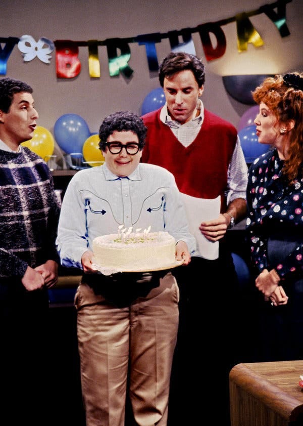 Sweeney never expected Pat, whom she created at the Groundlings, to become an “S.N.L.” mainstay.