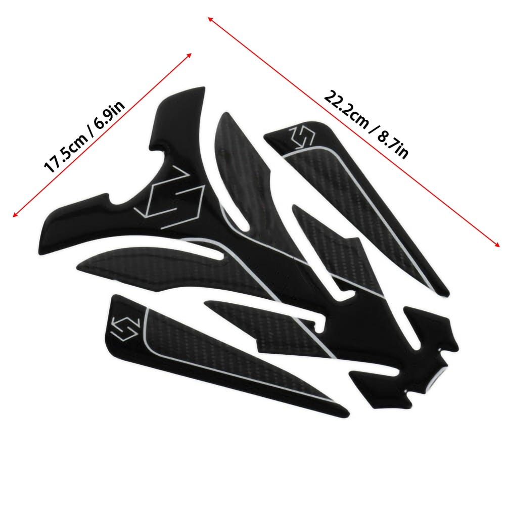 5D Carbon Fiber Motorcycle Tank Pad Sticker for Protector Sticker Decal for For Suzuki GSX S GSX-R 150 250 GSXR600 750 1000 5D Carbon Fiber Motorcycle Tank Pad Sticker for Protector Sticker Decal for For Suzuki GSX S GSX-R 150 250 GSXR600 750 1000