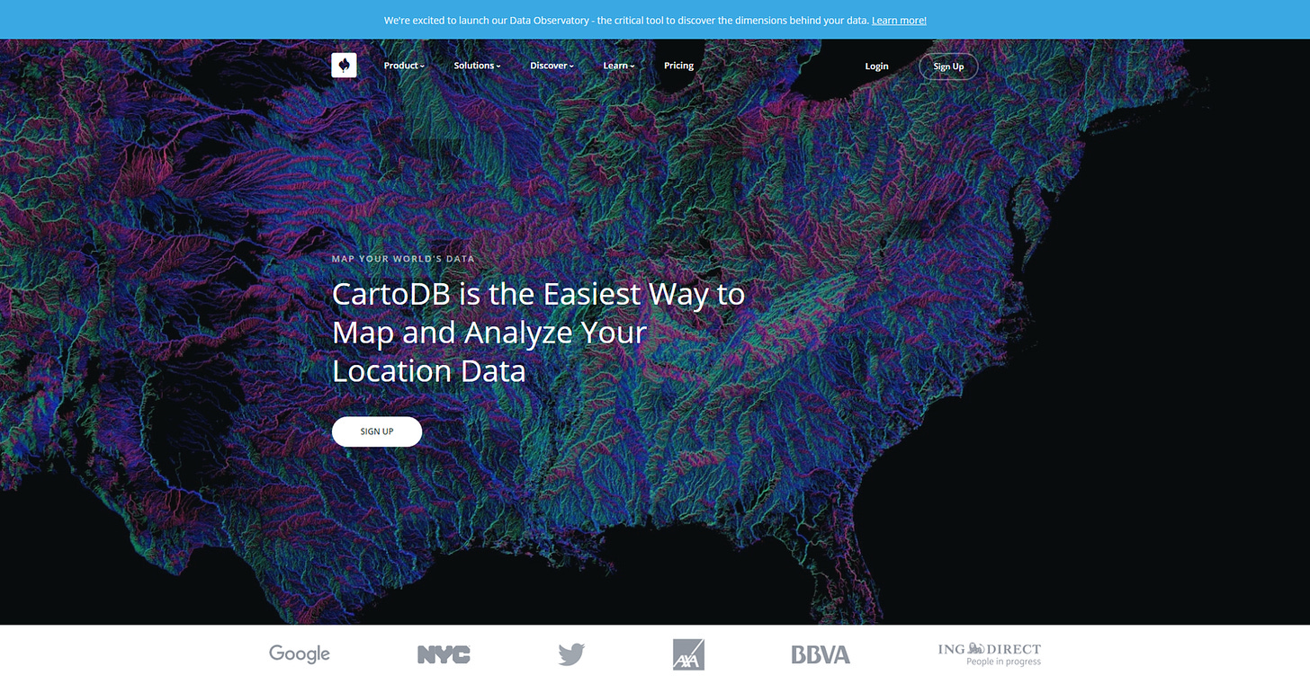 CartoDB is the Easiest Way to Map and Analyze Your Location Data CartoDB is the Easiest Way to Map and Analyze Your Location Data