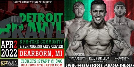 Erick De Leon vs. Juan Jose Martinez - Detroit Brawl in Dearborn April 2