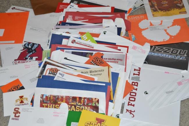 college recruiting letters from coaches