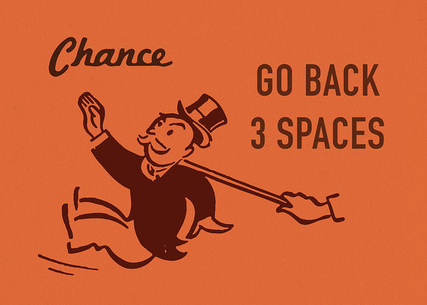 Image result for monopoly go back 3 spaces Image result for monopoly go back 3 spaces