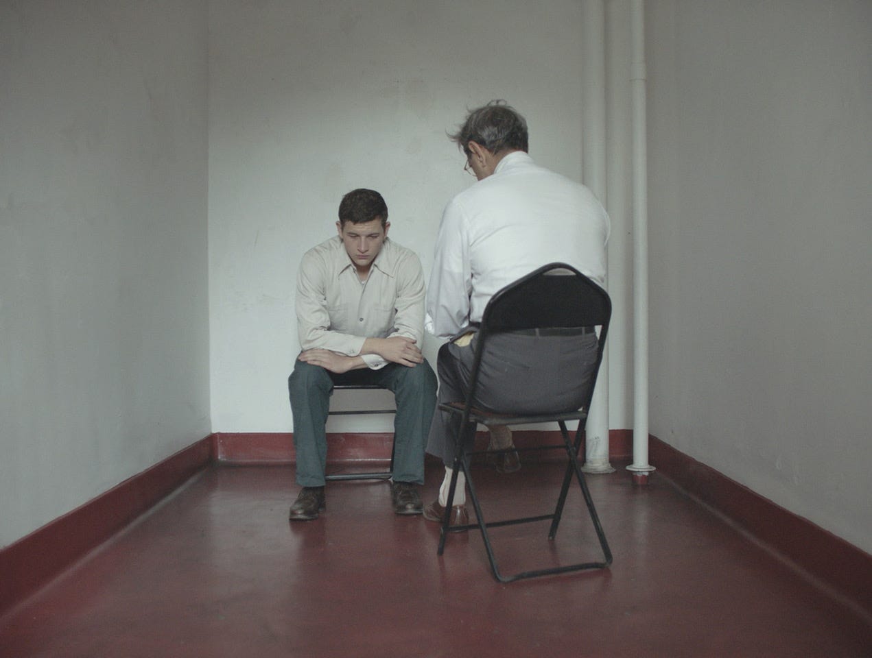 Jeff Goldblum and Tye Sheridan in The Mountain (2018) Jeff Goldblum and Tye Sheridan in The Mountain (2018)
