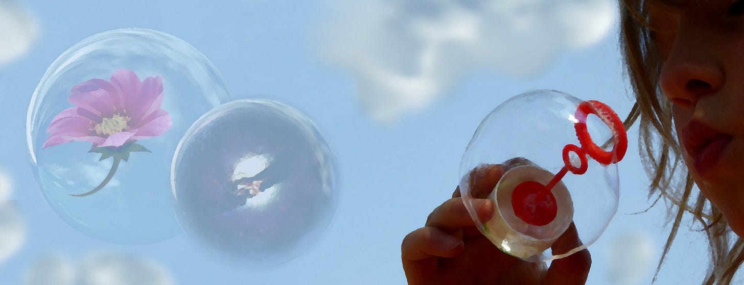 flower bubbles flower bubbles