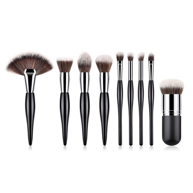 9pcs Set Makeup Brushes Set Special Design Handle For Foundation Concealer Highlighter Powder Blusher Eyeshadow T Beauty Health Makeup