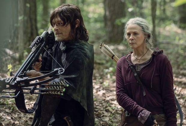 the walking dead daryl carol spinoff AMC series order