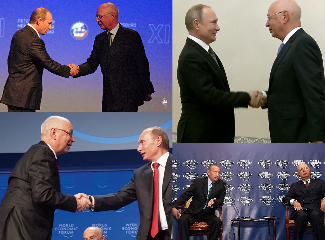 Putin and Schwab -- old friends