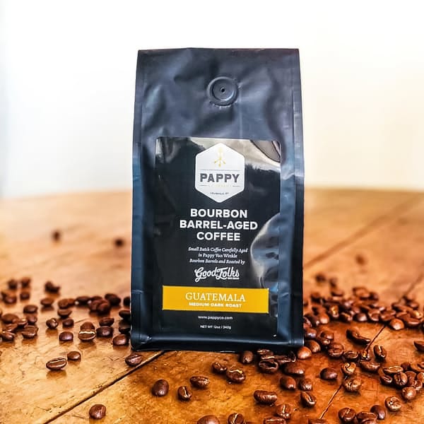 Pappy & Company Bourbon Barrel-Aged Coffee - Two Bags | Huckberry Pappy & Company Bourbon Barrel-Aged Coffee - Two Bags | Huckberry