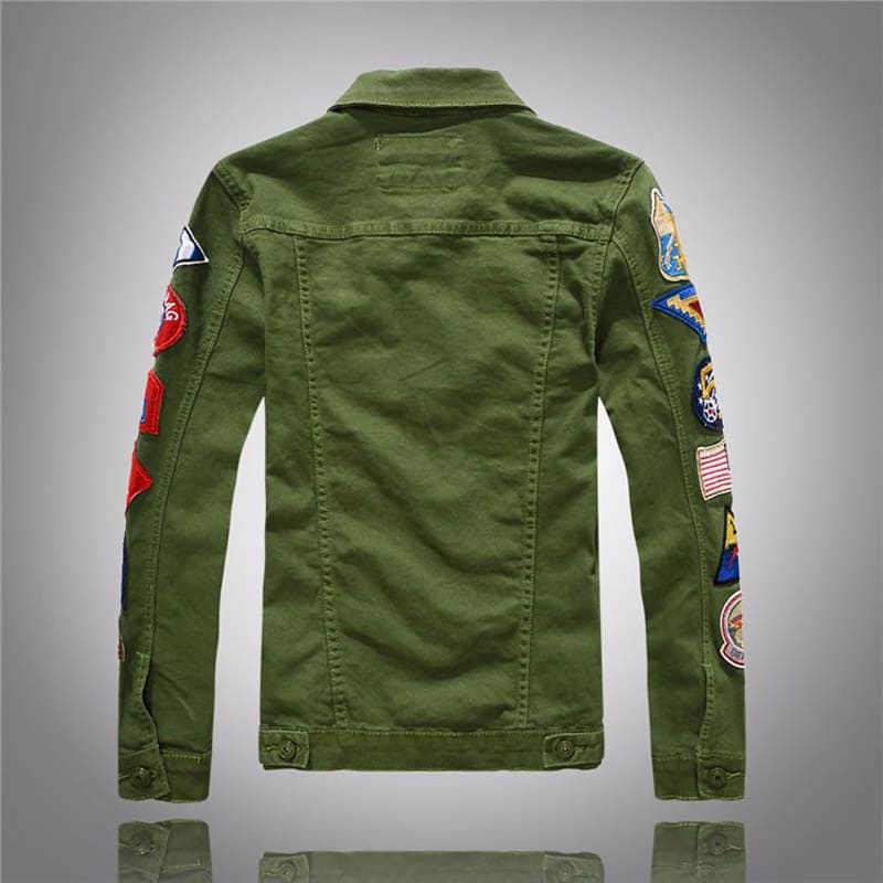 green color jacket for mens