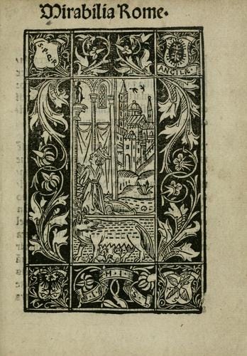 Mirabilia Rome (1499 edition) | Open Library