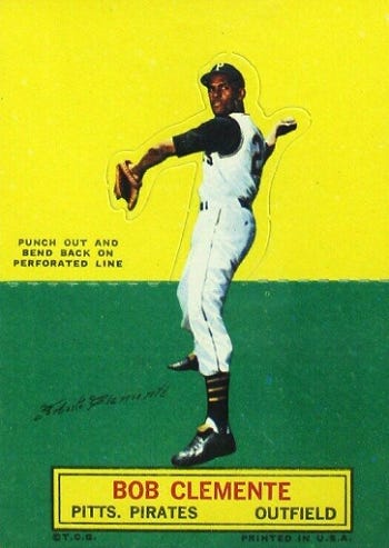 WHEN TOPPS HAD (BASE)BALLS!: IN MEMORIAM- PART XI: ROBERTO CLEMENTE