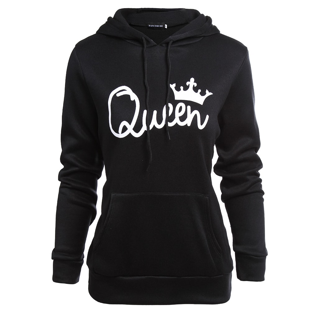 plus size king and queen hoodies