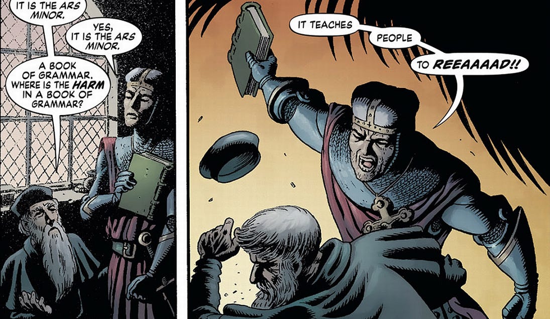 from The Unwritten #31.5 by Mike Carey and Bryan Talbot from The Unwritten #31.5 by Mike Carey and Bryan Talbot