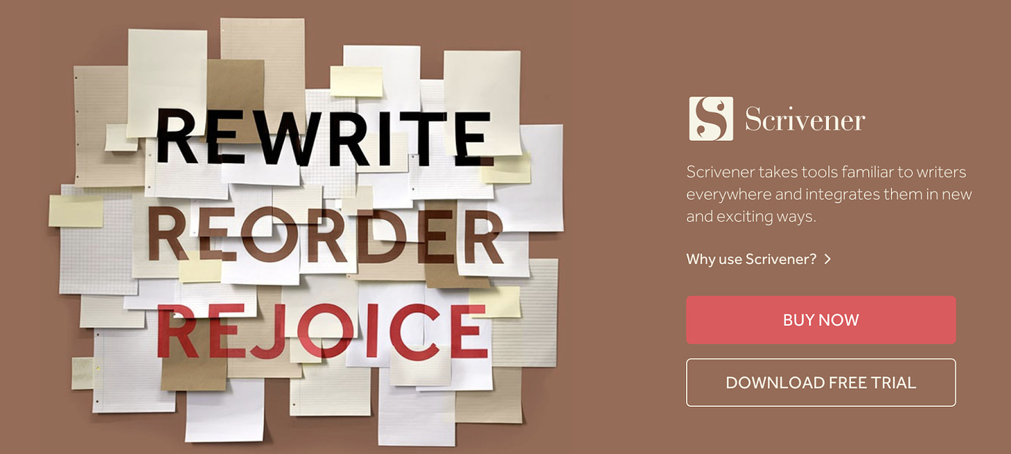 buy scrivener 3