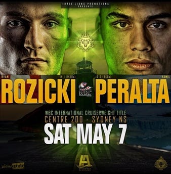 Ryan Rozicki vs. Yamil Alberto Peralta, Rozicki vs. Peralta | Boxing Bout |  Tapology