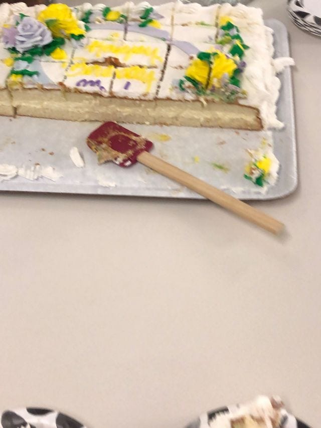 Did you get some cake? Did you get some cake?