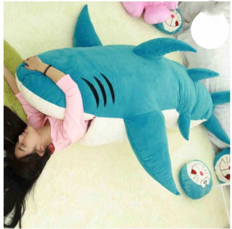 giant stuffed shark sleeping bag