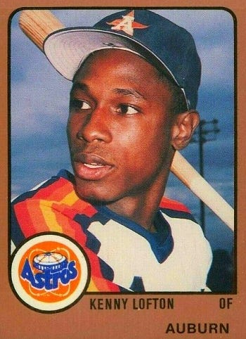 kenny lofton  30-Year Old Cardboard