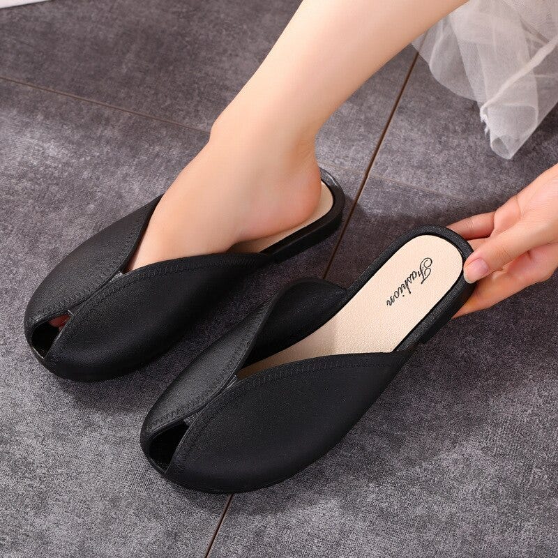 half slippers for ladies