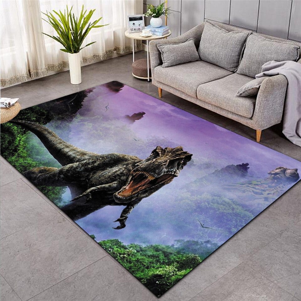 3d dinosaur play mat