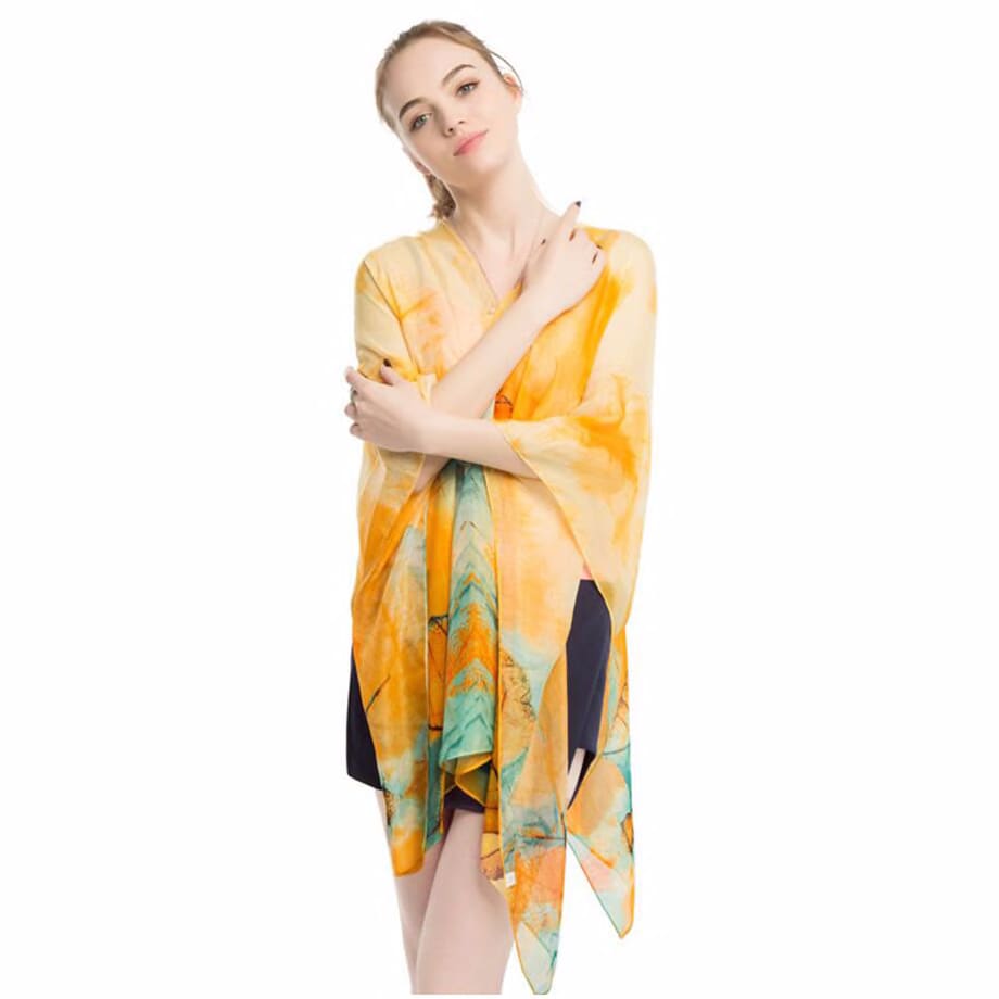swimsuit scarf wrap